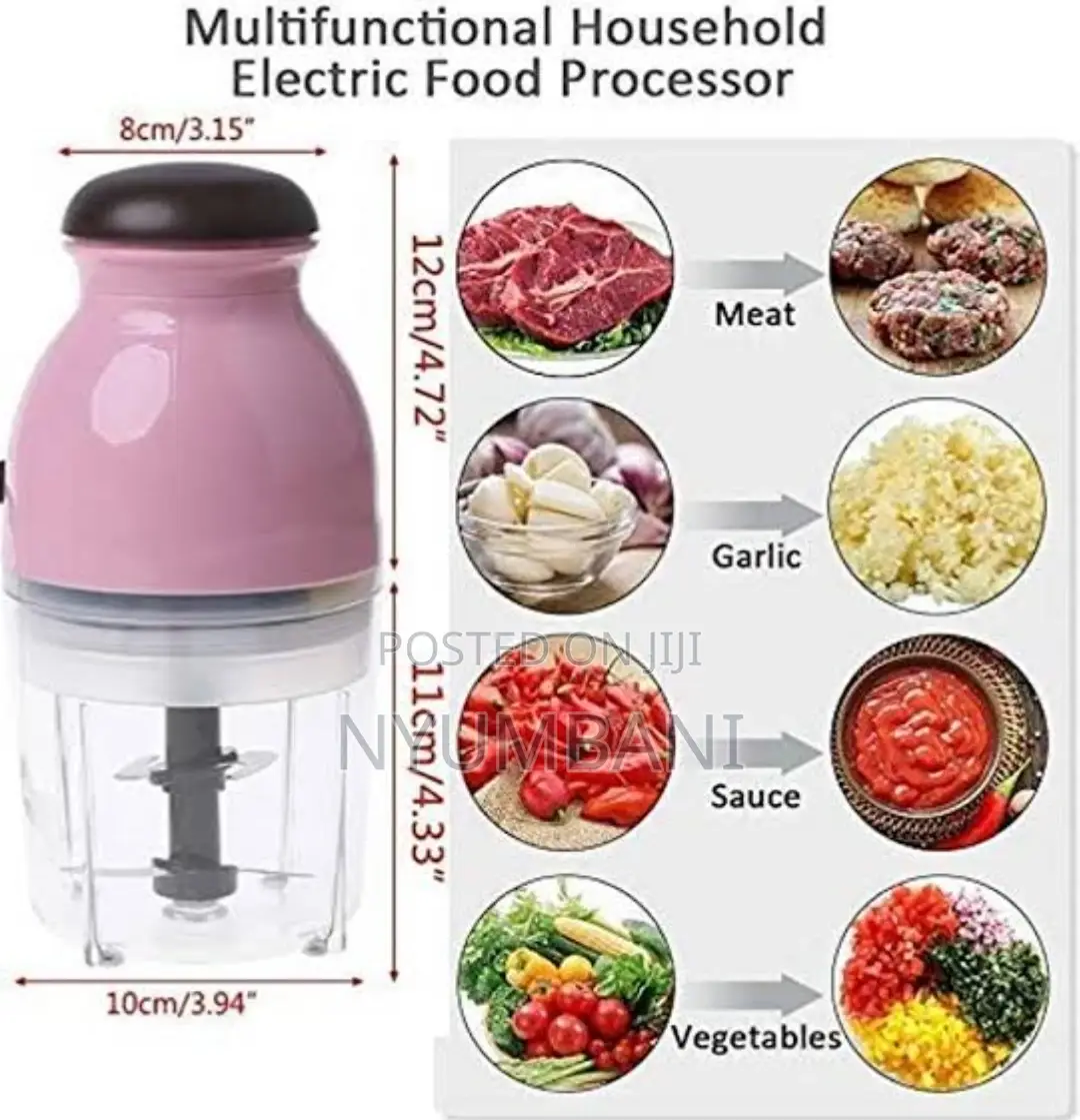 Meat Grinder and Vegetable Chopper