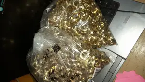 EYELETS Gold in Color