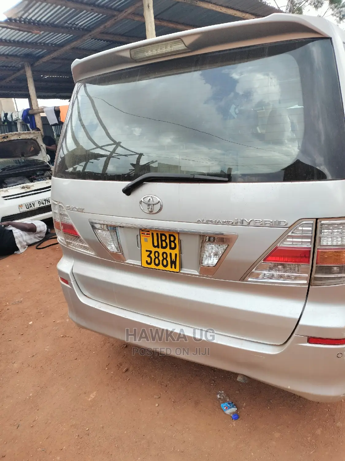 Toyota Alphard 2004 Gray