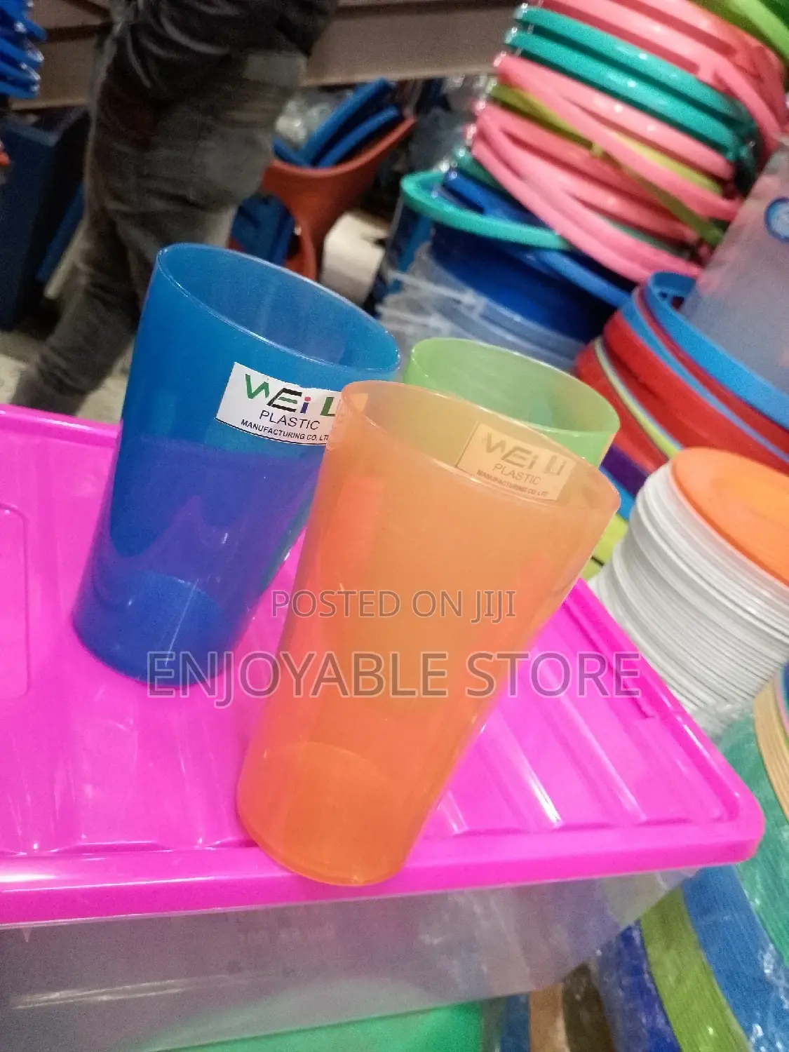 Plastic Glasses 12pcs