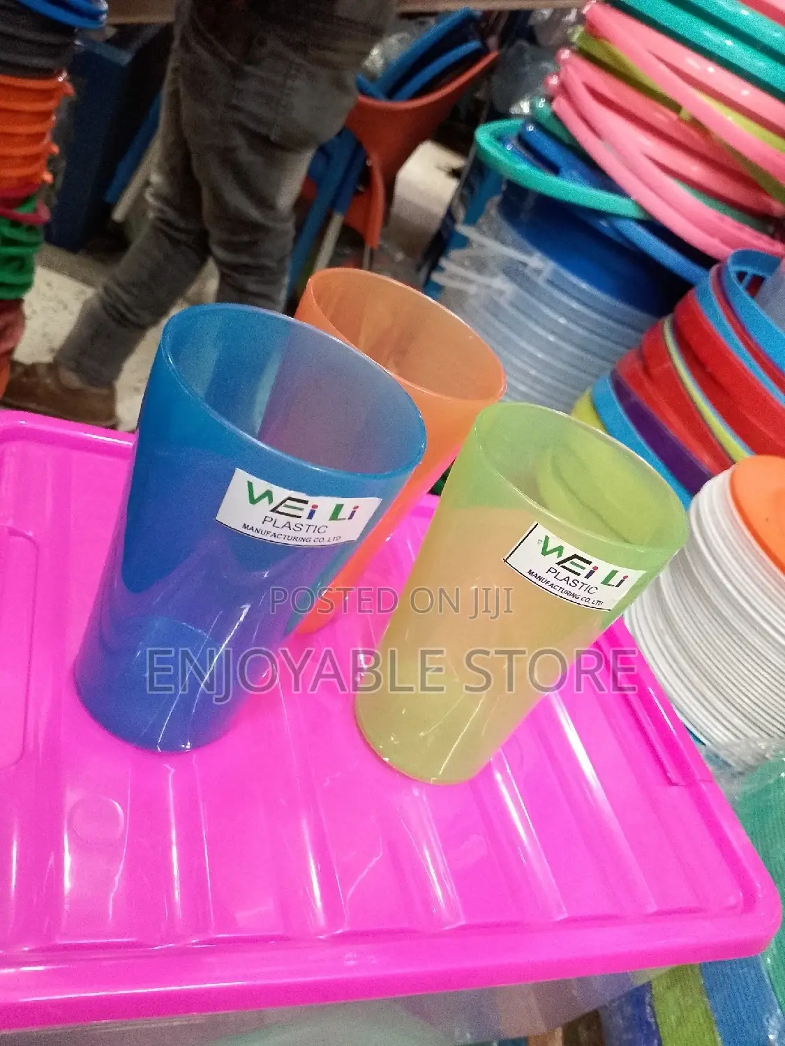 Plastic Glasses 12pcs
