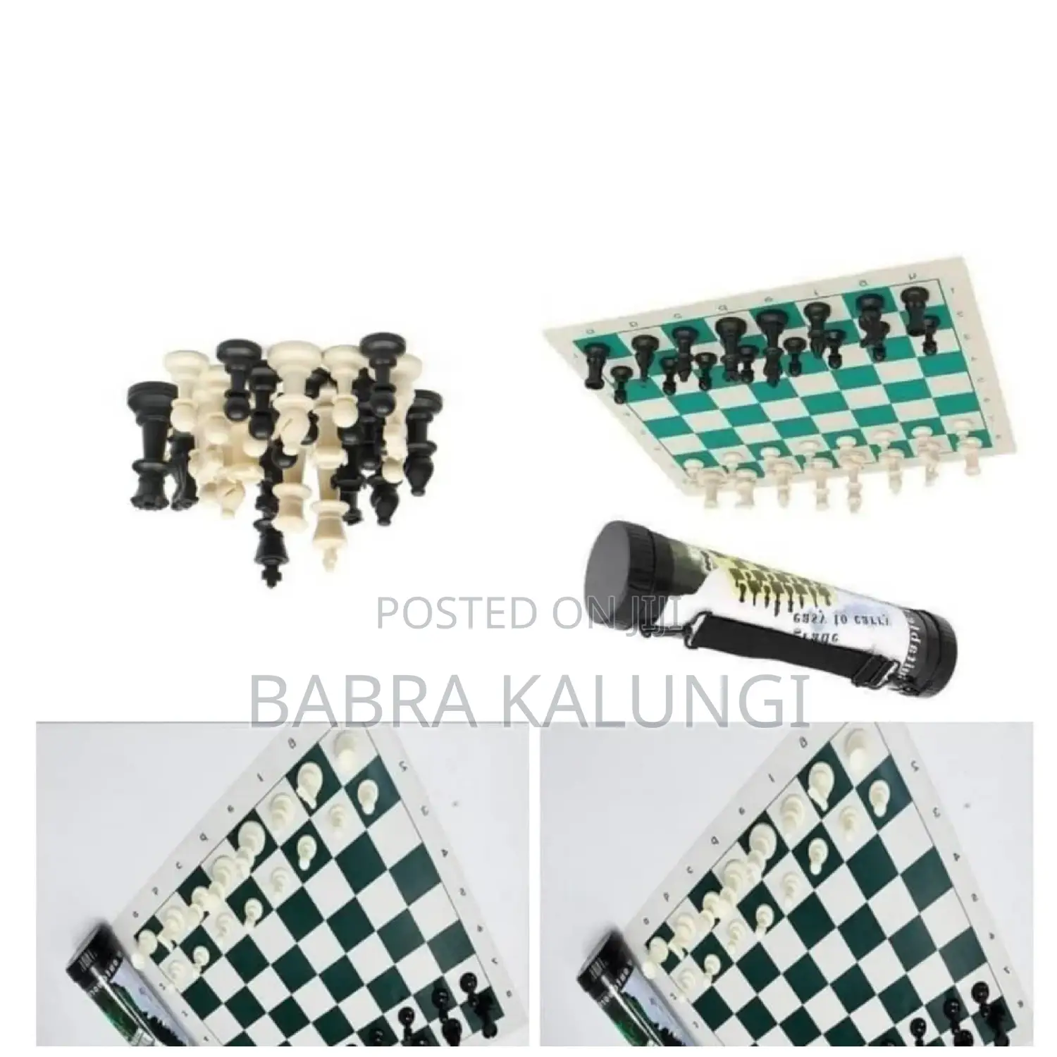 Plastic Chess Set Game