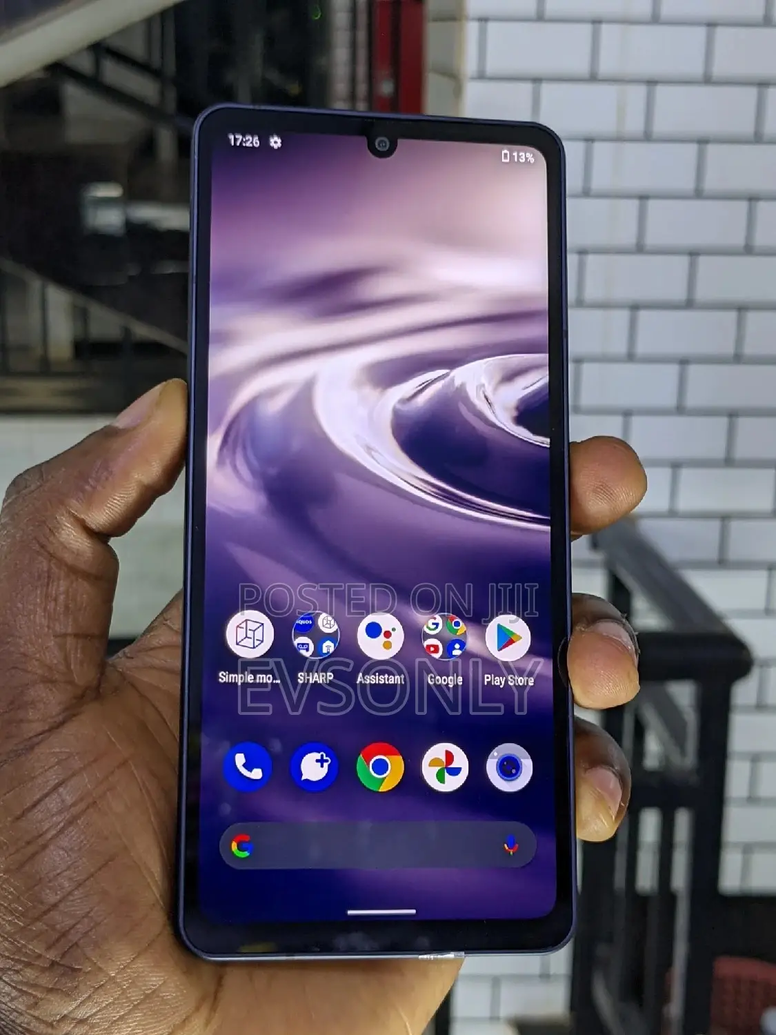 Sharp Aquos sense5G 128 GB Black