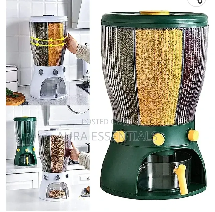 Multifunctional Rotating Food Storage Box