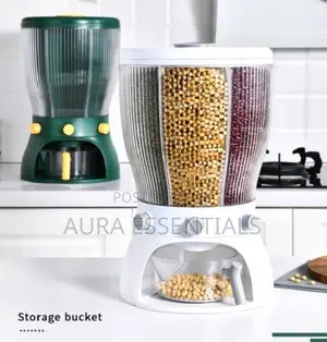Multifunctional Rotating Food Storage Box