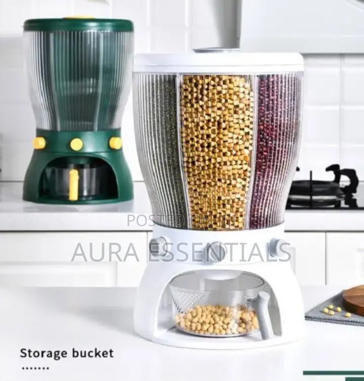 Multifunctional Rotating Food Storage Box