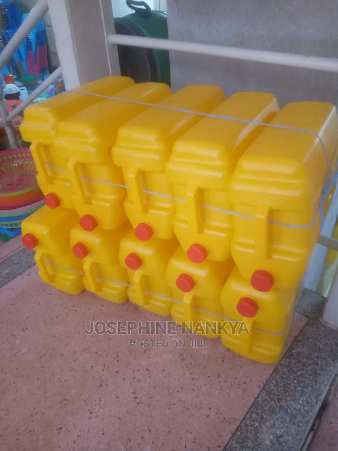 20 Litres Jerry Cans, Yellow