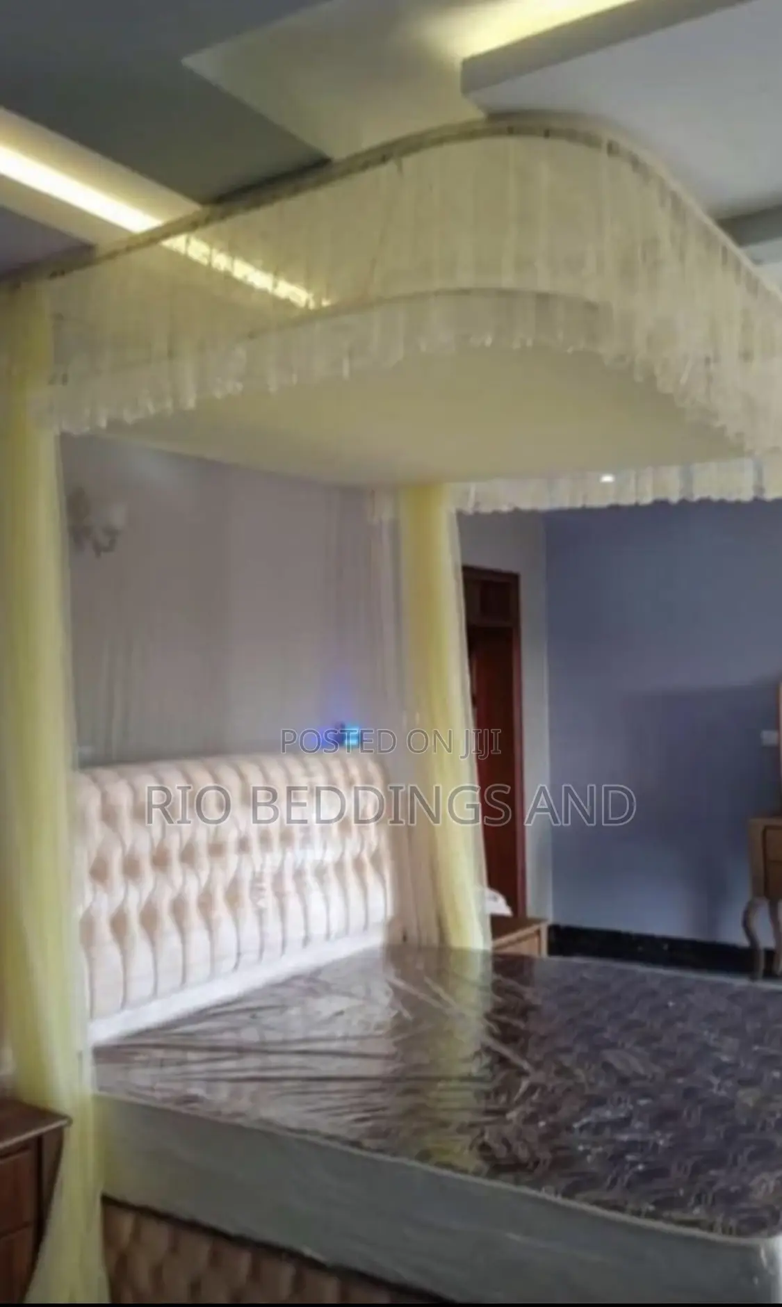 Wall Mount Mosquito Net King Size