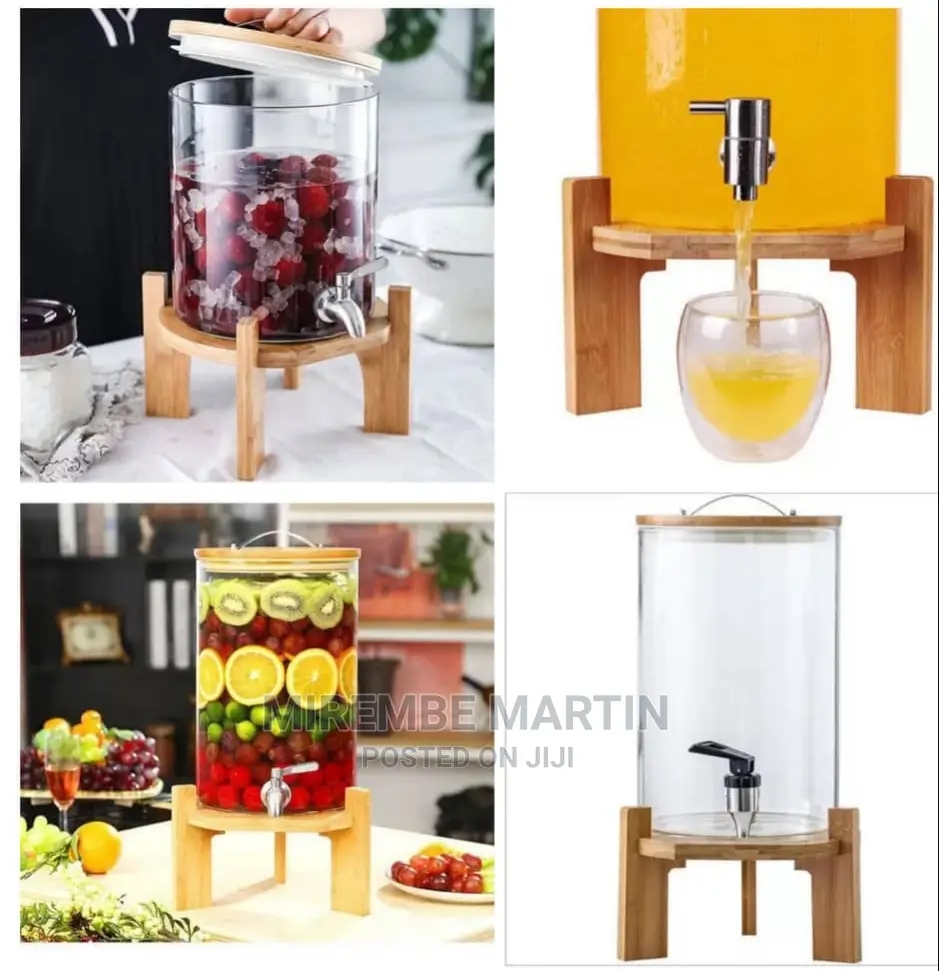 Glass Juice Dispenser