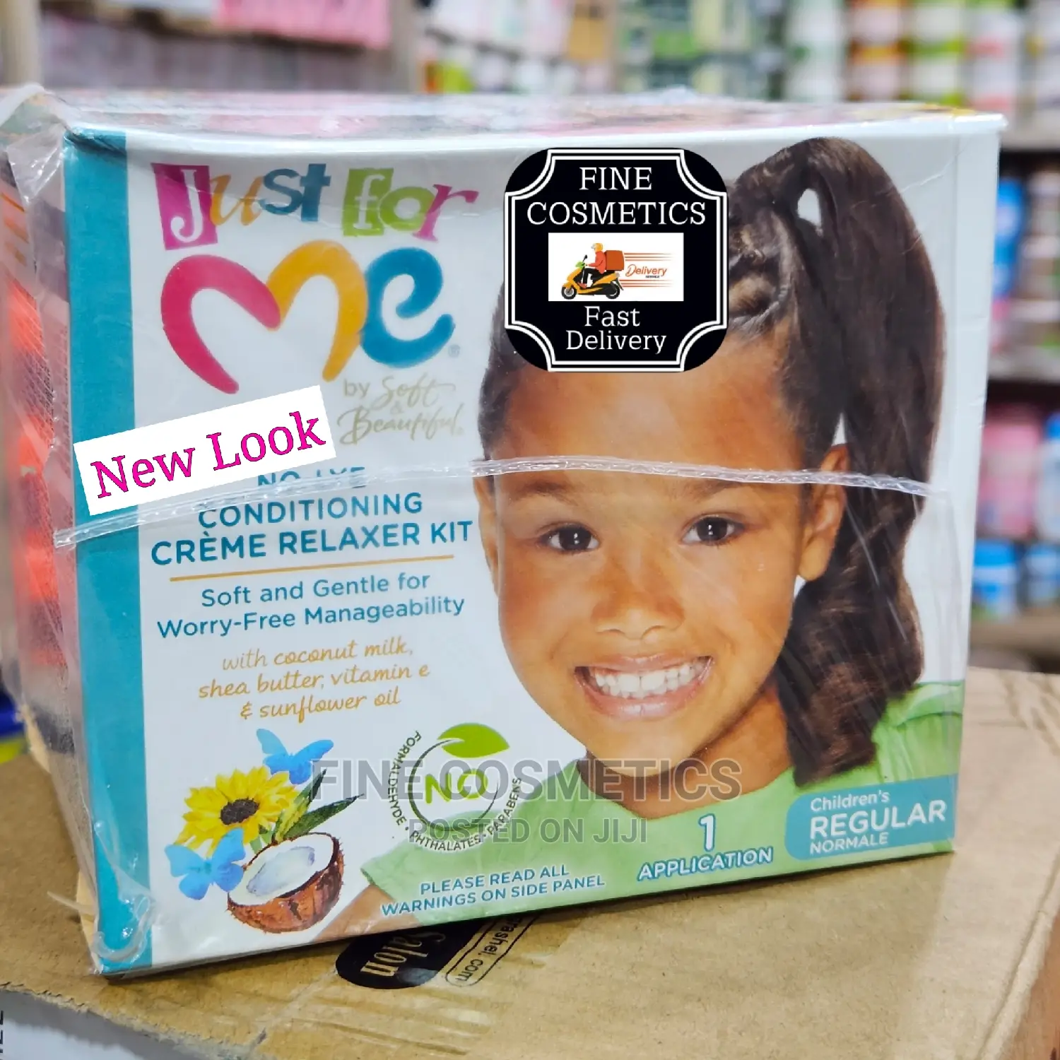 ORIGINAL Just for Me Hair Relaxer Kit for Children