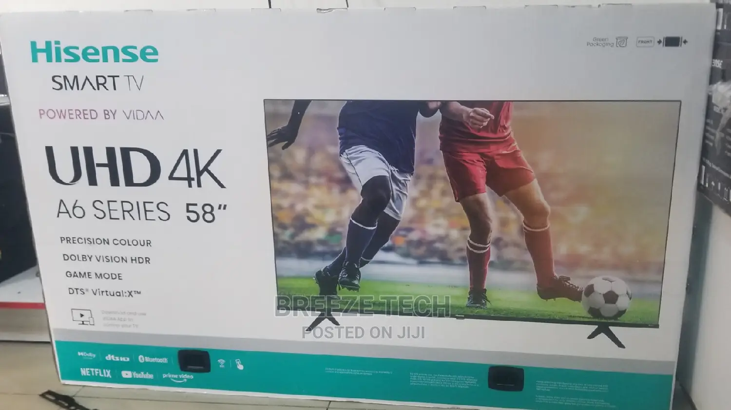 Uhd LED Hisense 58"Inch