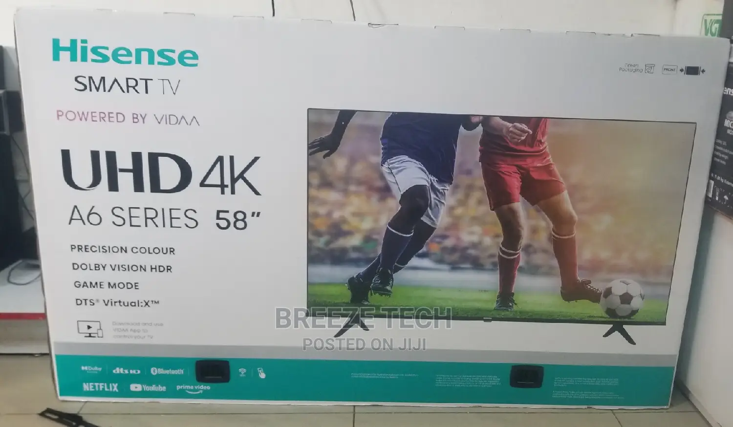 Uhd LED Hisense 58"Inch