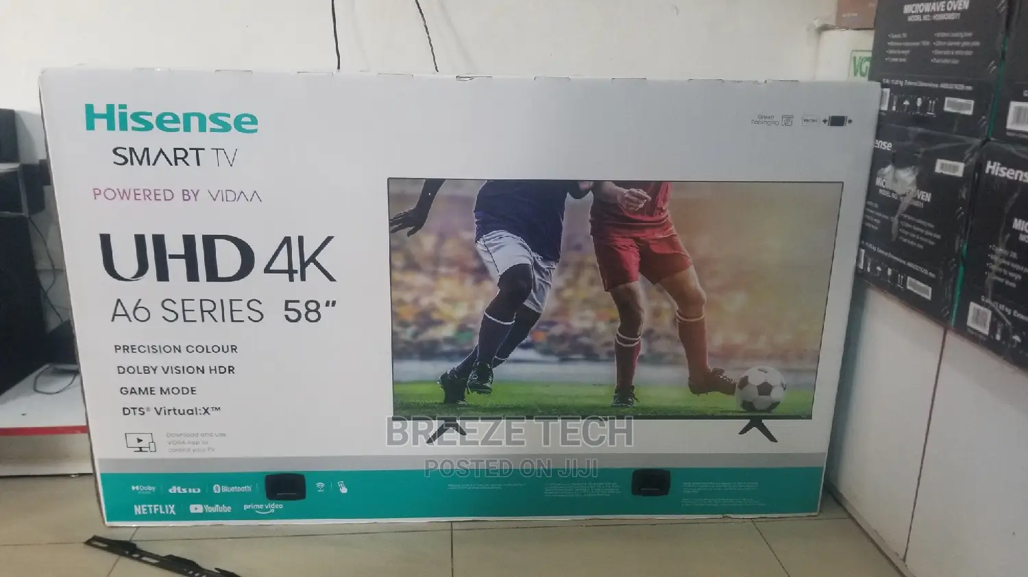 Hisense Tv 58" Smart