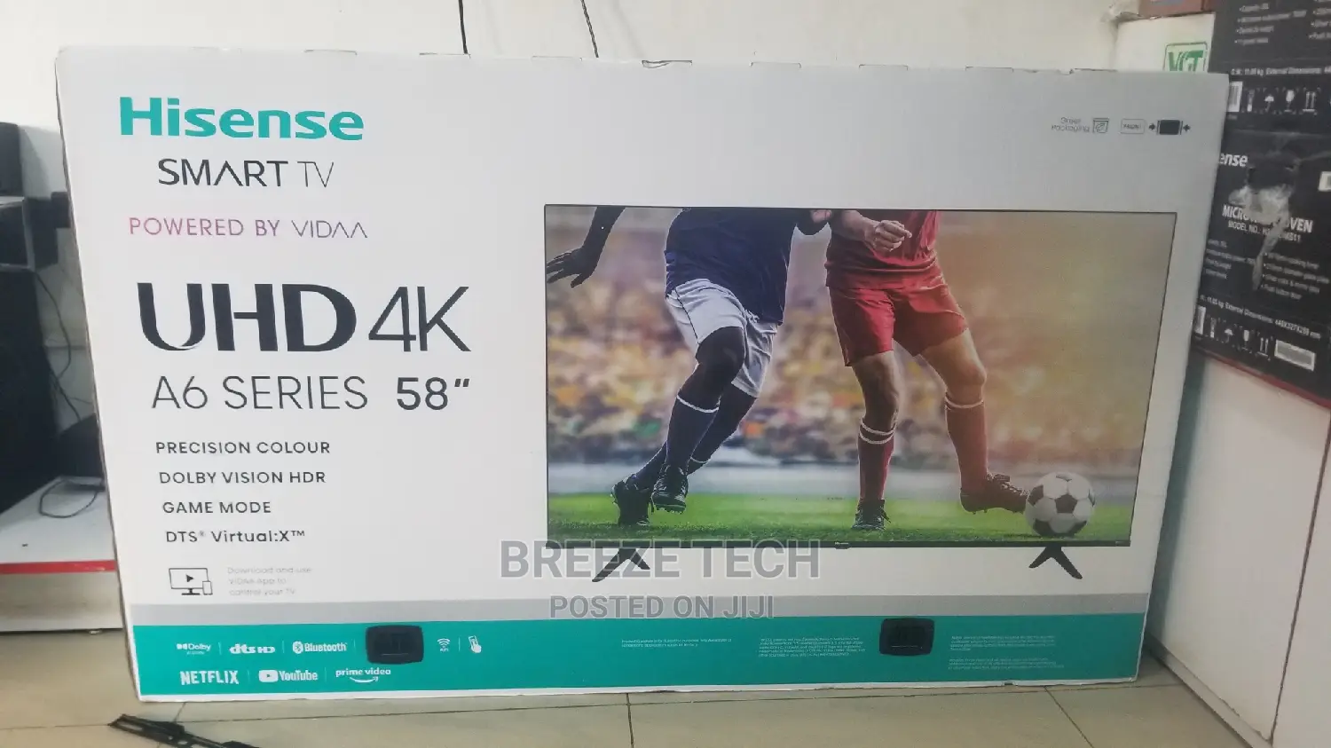 Hisense Tv 58" Smart