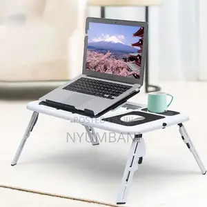 E Table White