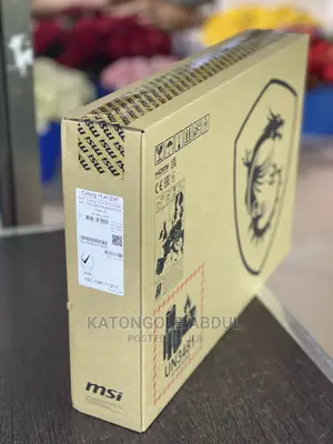 New Laptop MSI 16GB Intel Core I7 SSD 512GB