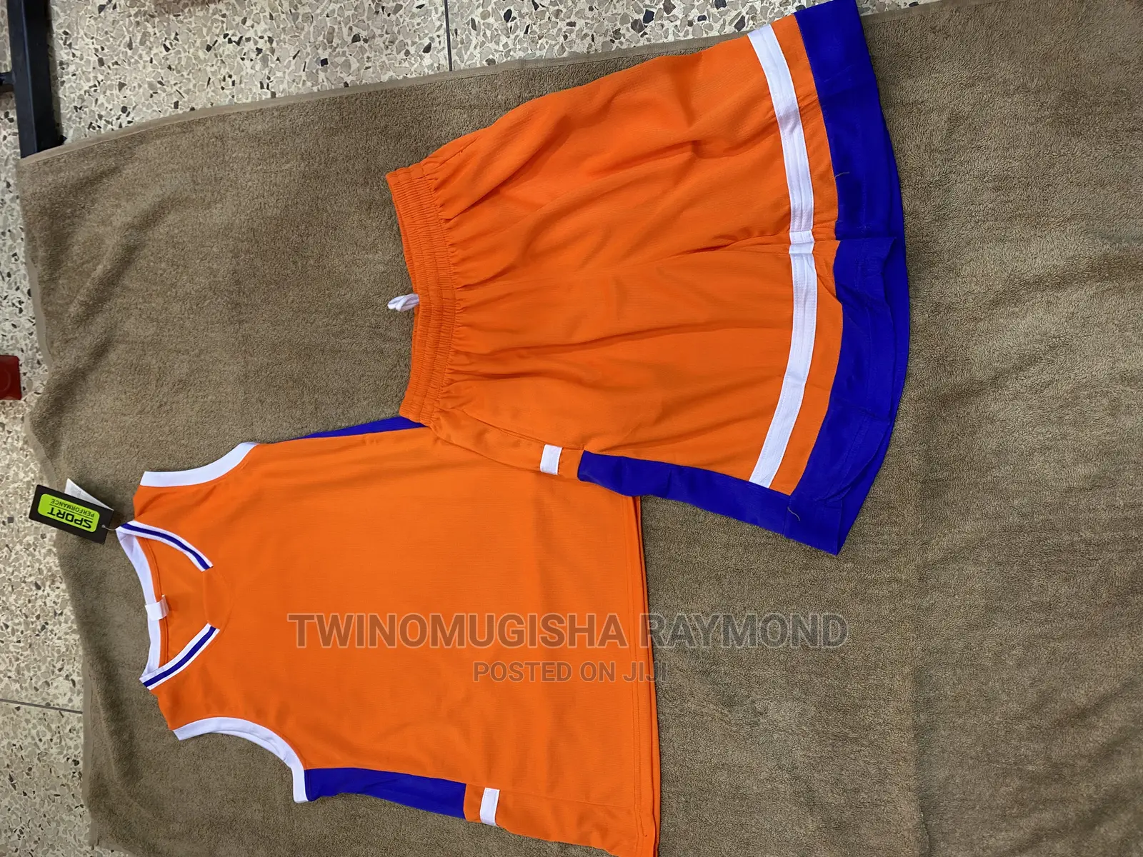 Basketball Jerseys- Orange