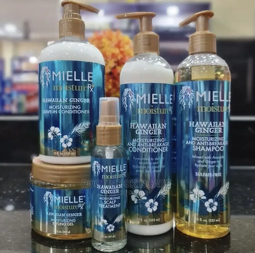 Mielle Px Moisture Hawaiian Ginger Haircare Set