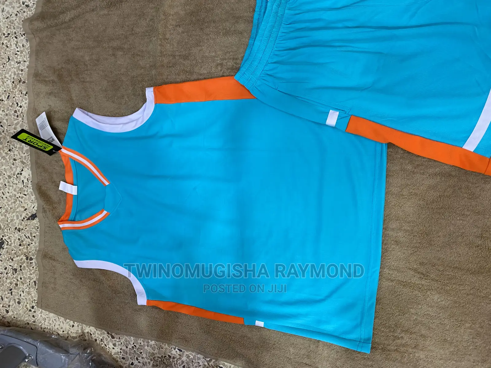 Basketball Jersey - Light Blue