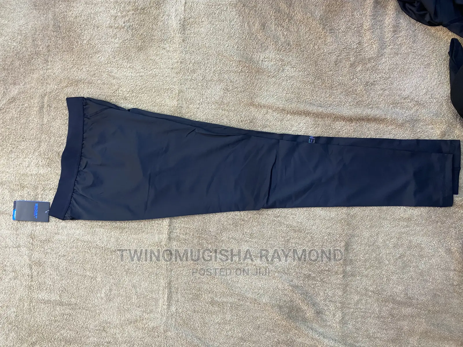 5 Piece Men’S Gym Wear- Black Suit