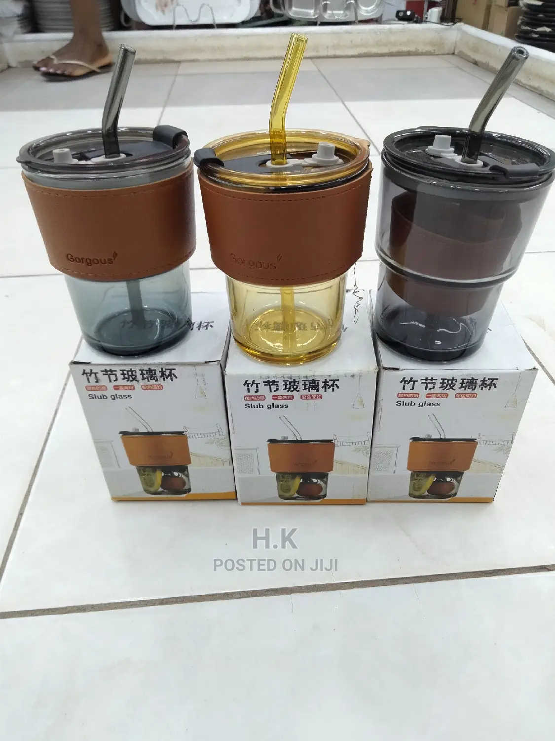 Slub Juice Jar
