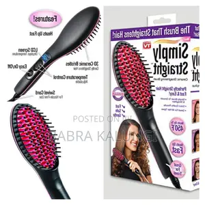 Simply Straight Ceramic Hair Straightening Brush
