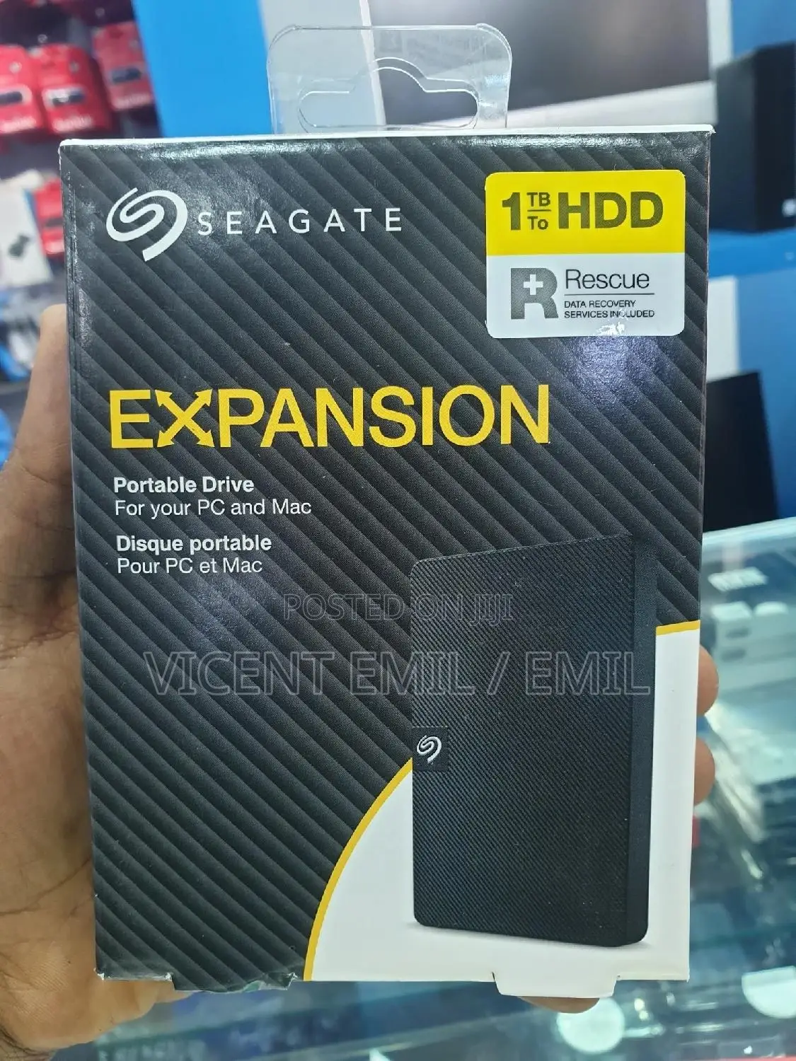 Harddrive 1TB Seagate Expansion 1