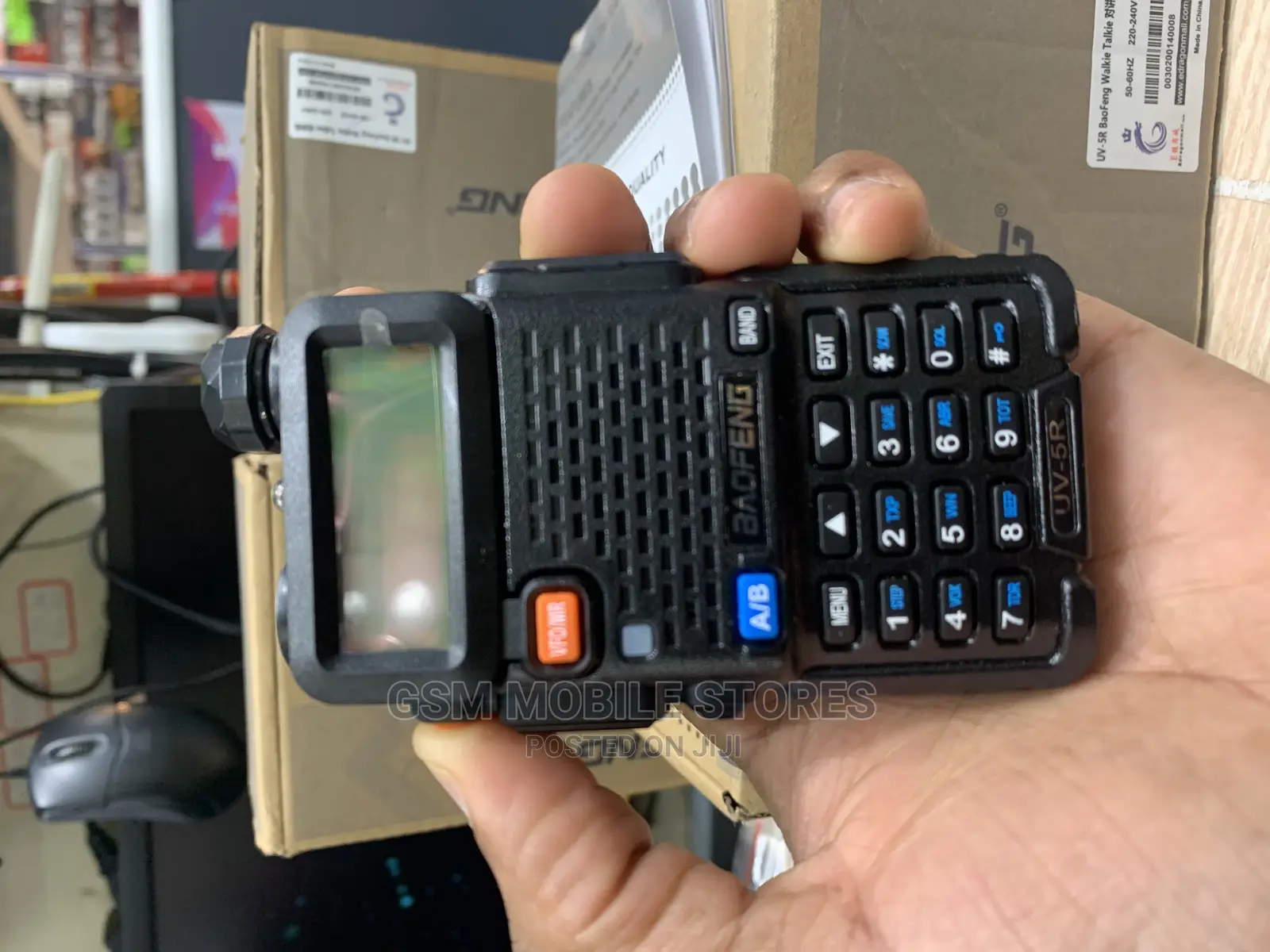 Baofeng UV-5R Two Way Radio Dual Band 1800mah Li-Ion Battery