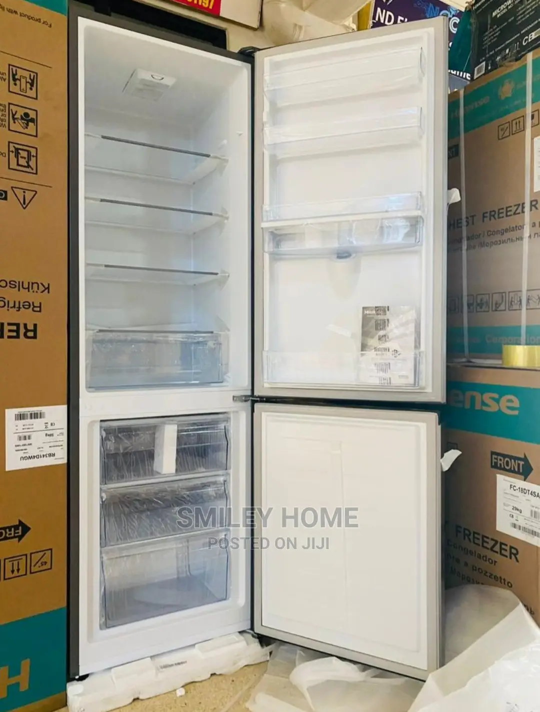 Hisense Refrigerator 341litres Double Door
