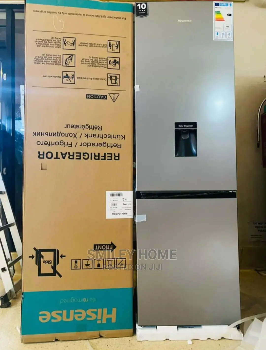 Hisense Refrigerator 341litres Double Door