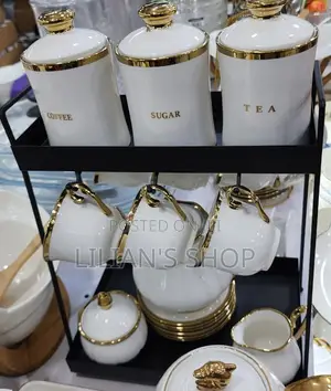 Coffee Set With Rack