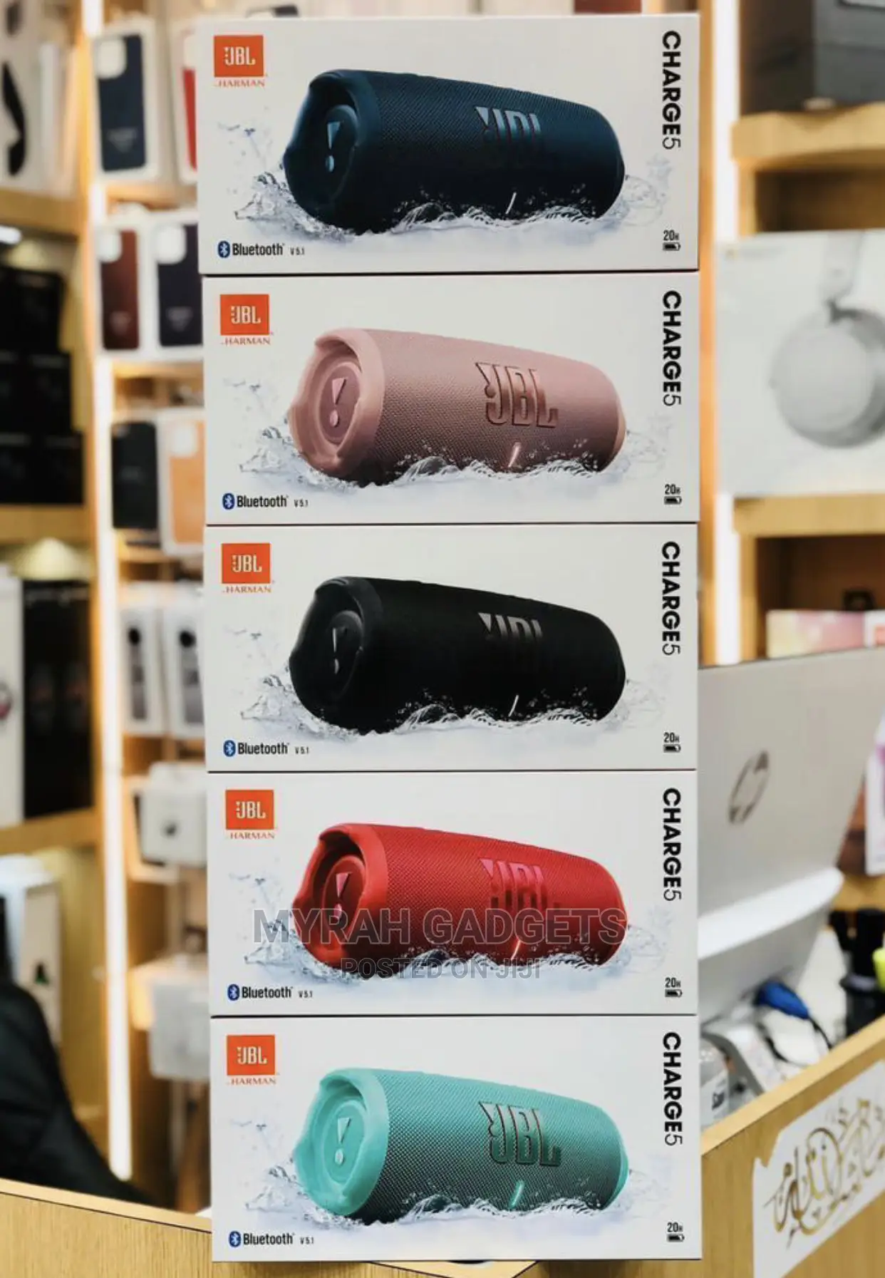 JBL Original Harman JBL Charge5 Bluetooth Speaker