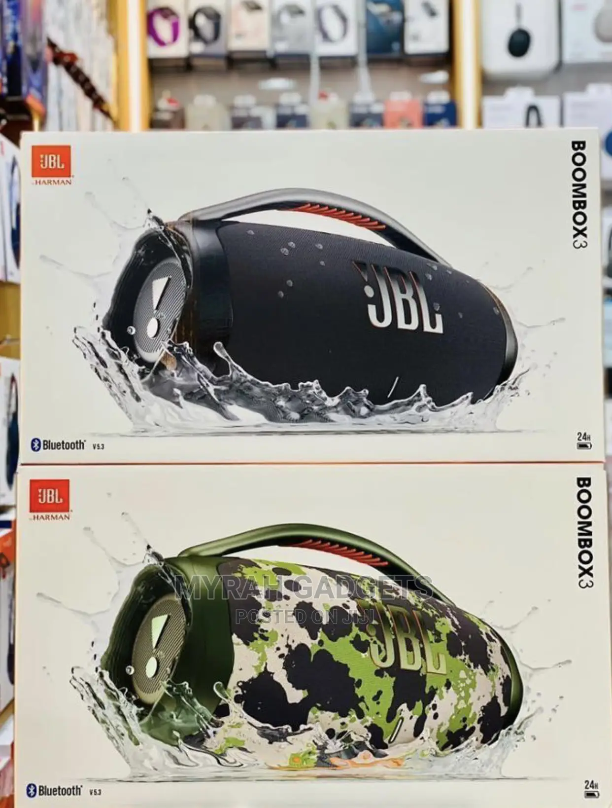 The Original Boom Box 3jbl Harman Speakers