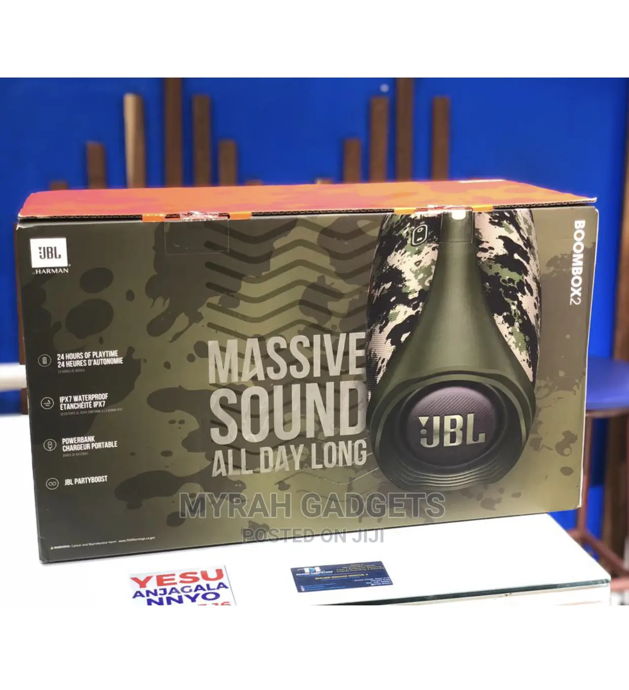 JBL Boom Box 2 Massive Sound Speaker