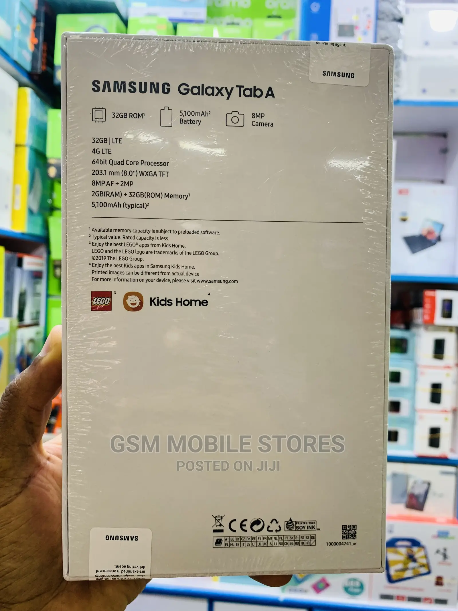 New Samsung Galaxy Tab A 8.0 (2019) 32 GB Black