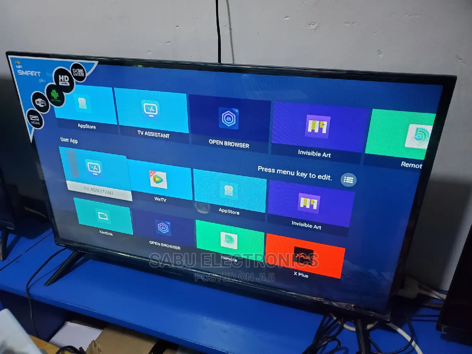Smart Tv 32 Inch- With 2 Free Remotes+ Free Wall Mount