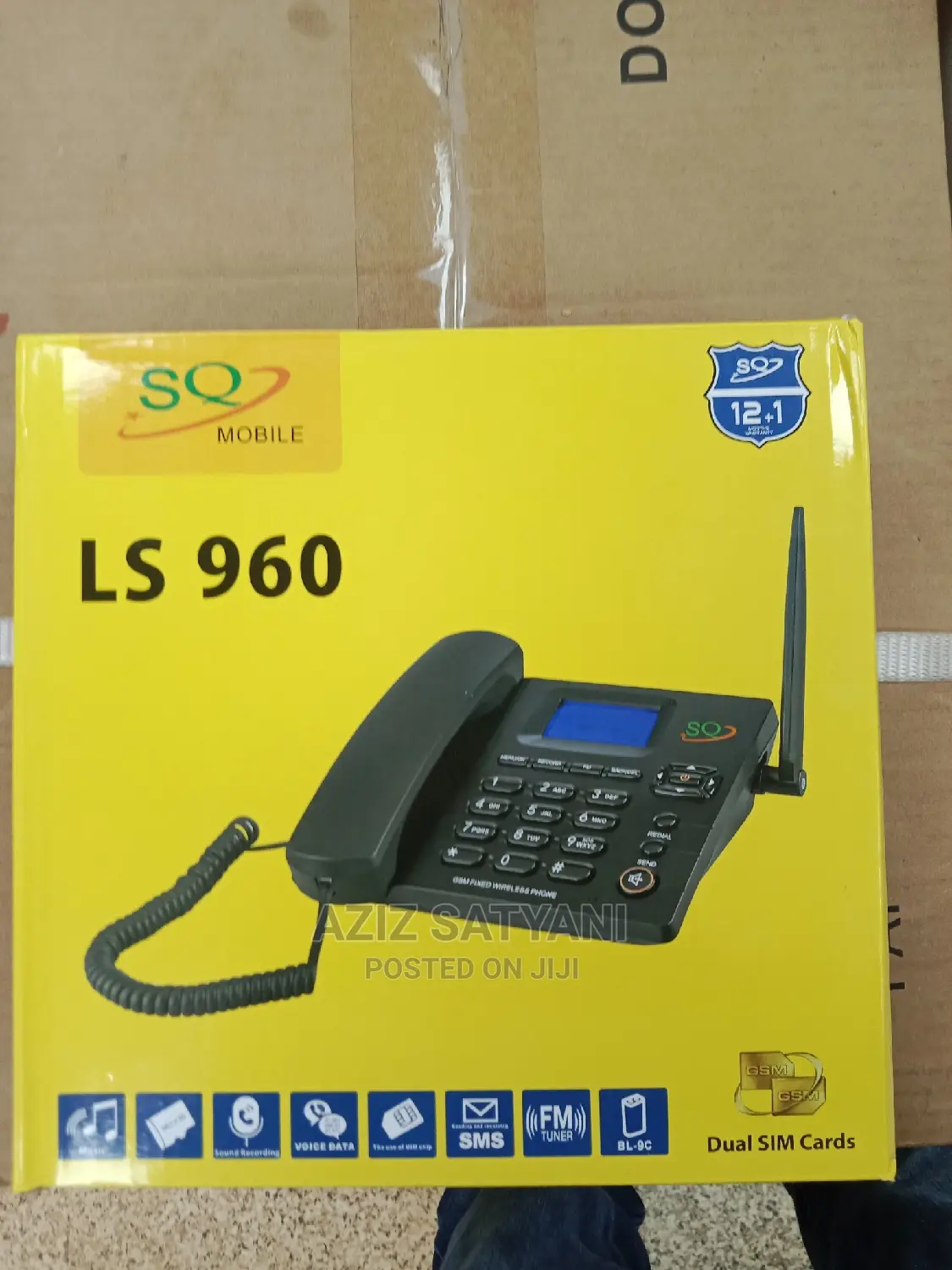 SQ LS-960 Dual Sim GSM Wireless Landline Desktop Phone
