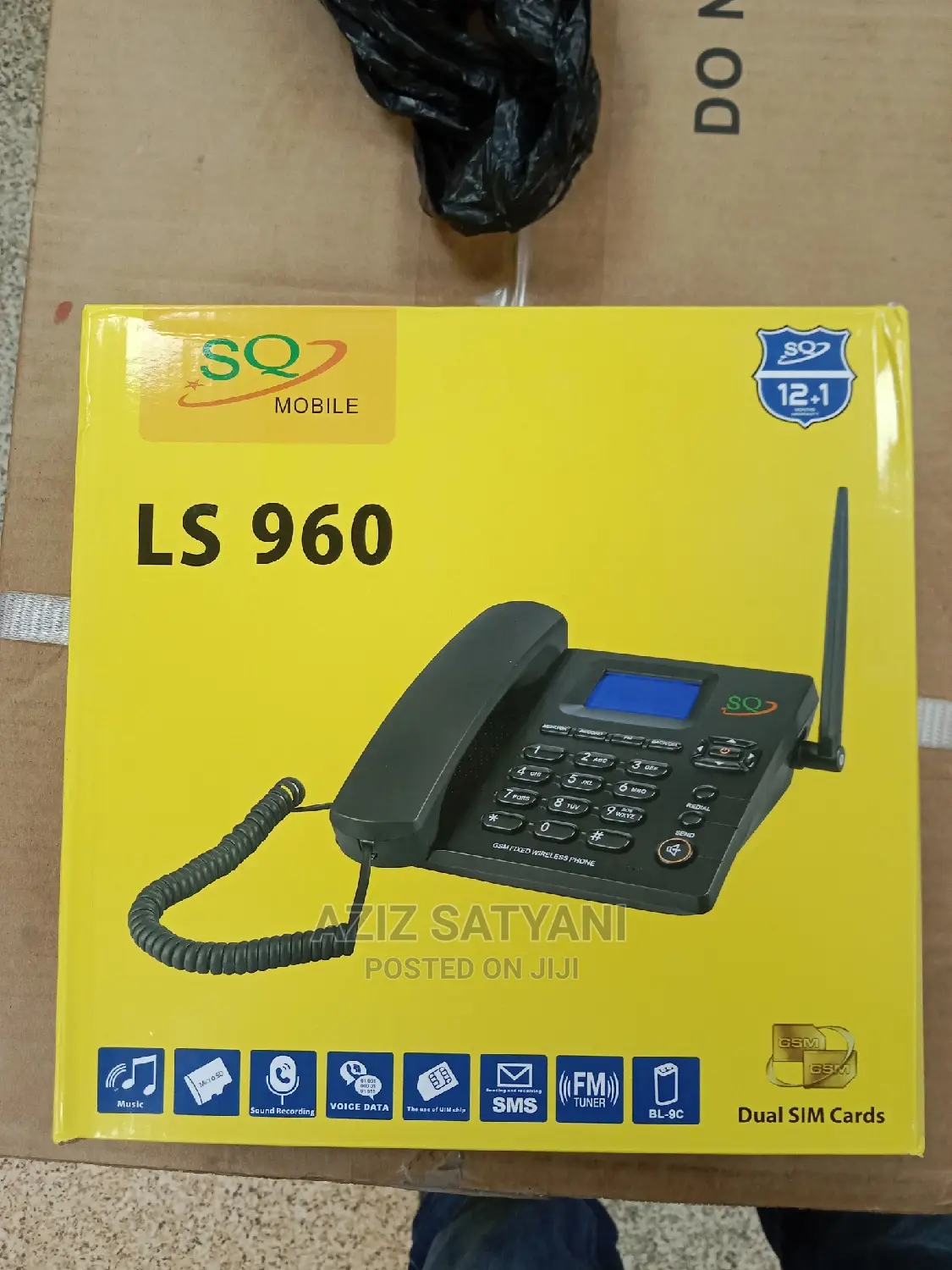 SQ LS-960 Dual Sim GSM Wireless Landline Desktop Phone