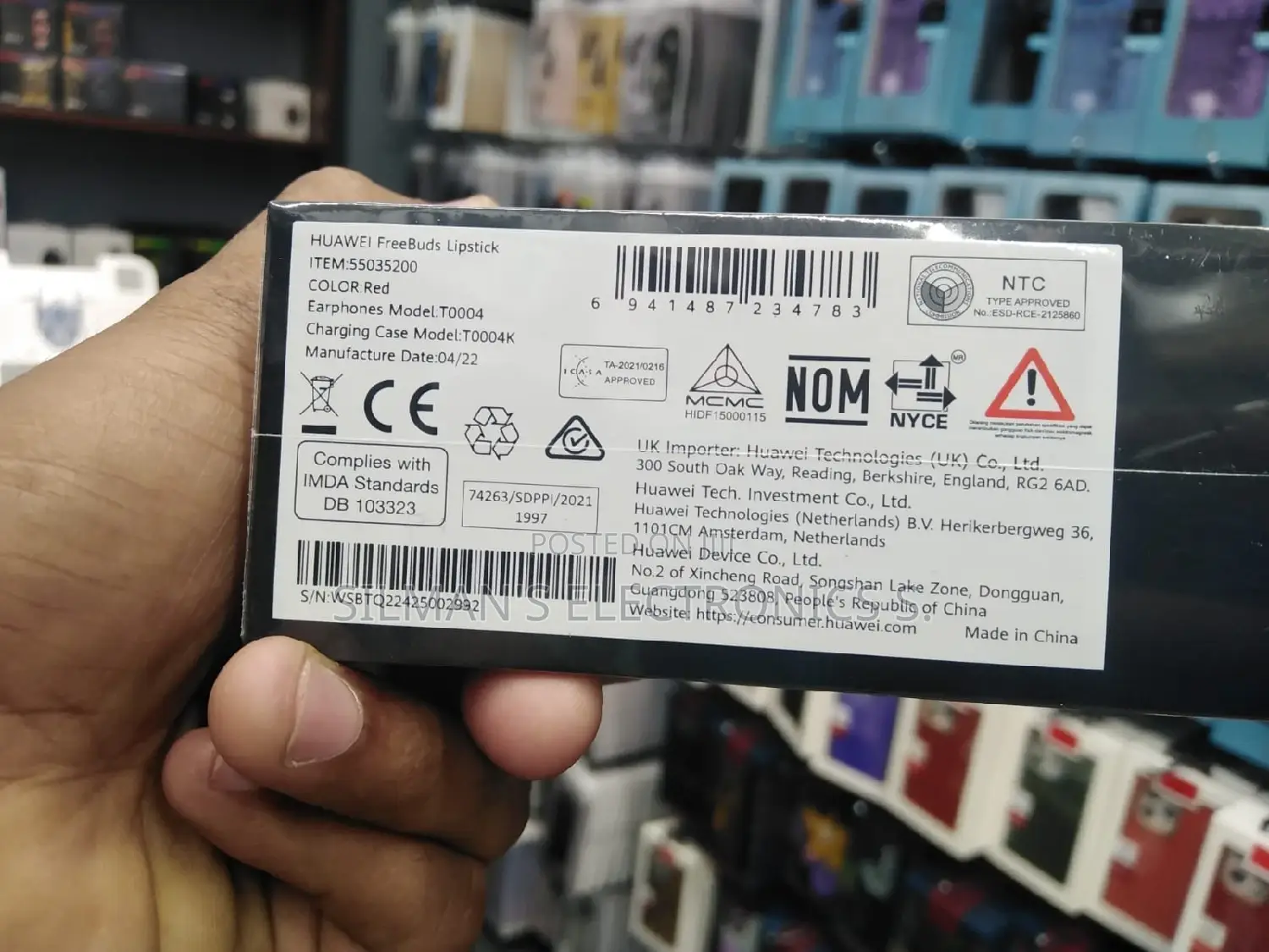 Huawei Freebuds Lipstick