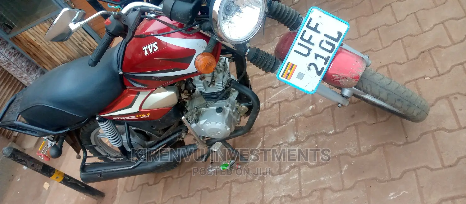 TVS HLX 125 2018 Red
