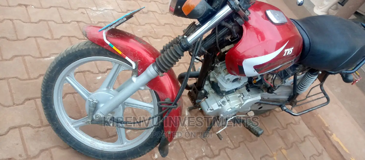 TVS HLX 125 2018 Red