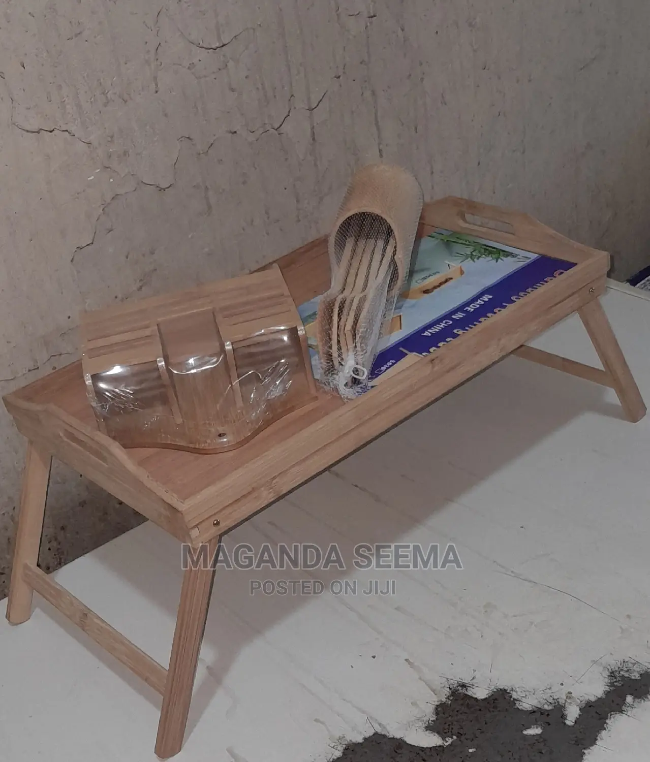 Wooden Tray Set