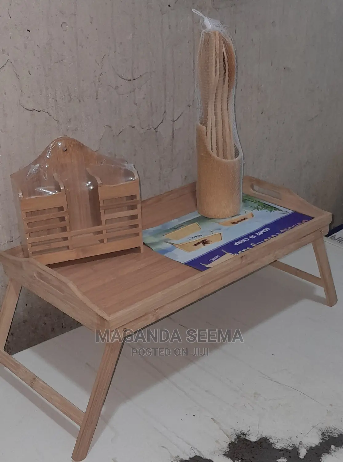 Wooden Tray Set