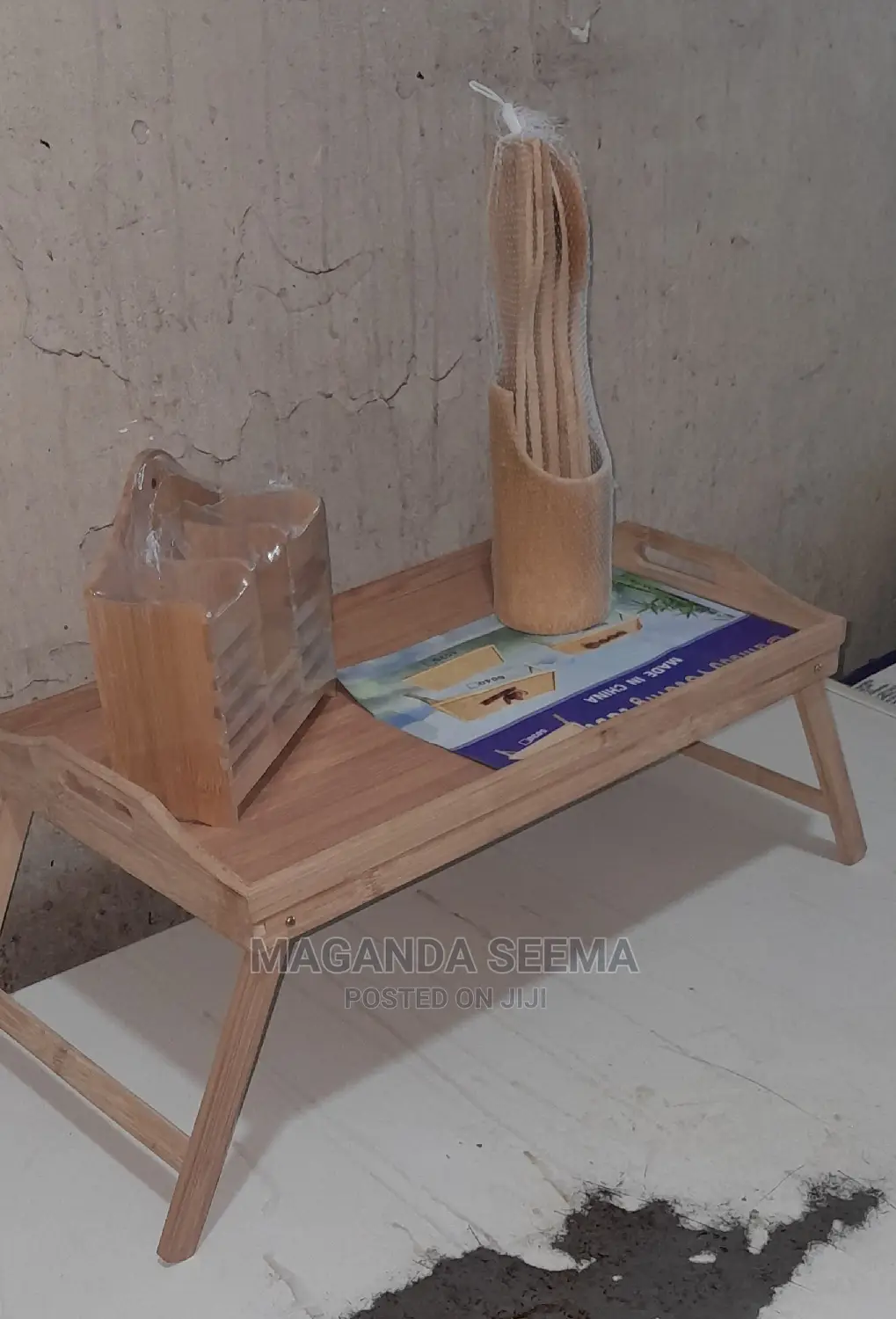 Wooden Tray Set