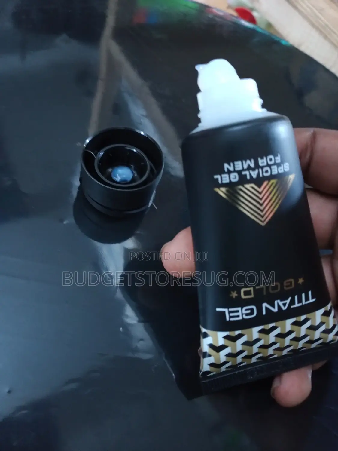 L Titan Gel Gold White Neck