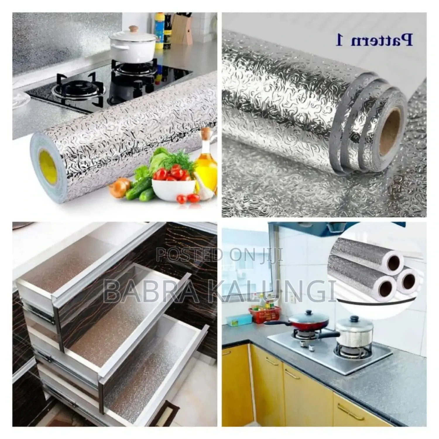 5m Self Adhesive Aluminum Foil Wall Sticker