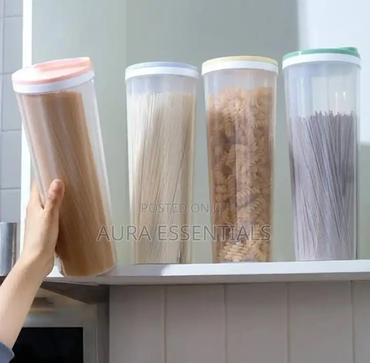 1pc Spaghetti Storage Container, Cereal Food Box