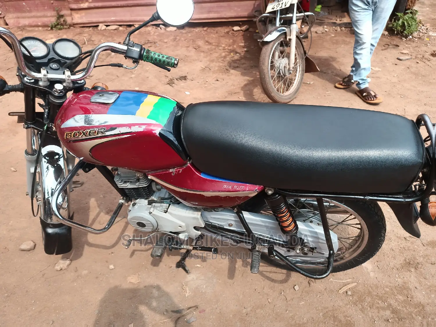 Haojue VM100 HJ100T-5 2018 Red