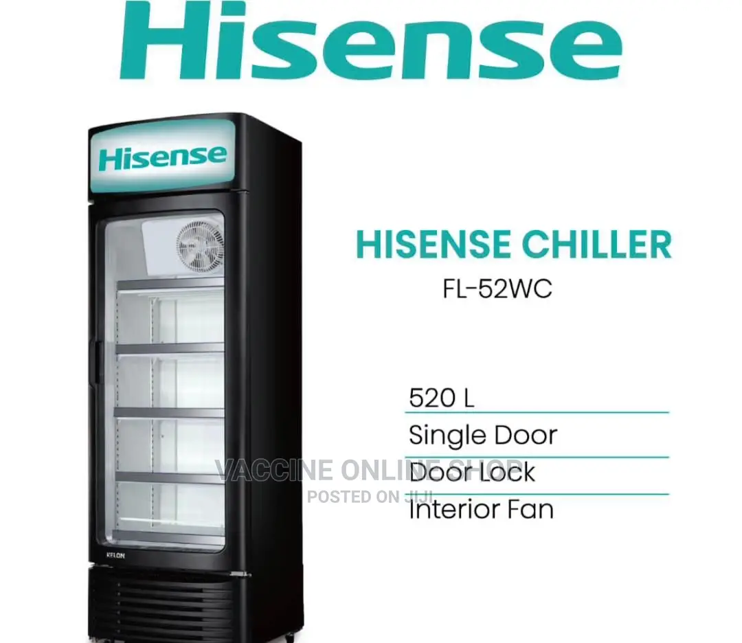 Hisense Display Chillers Fridge 520L /