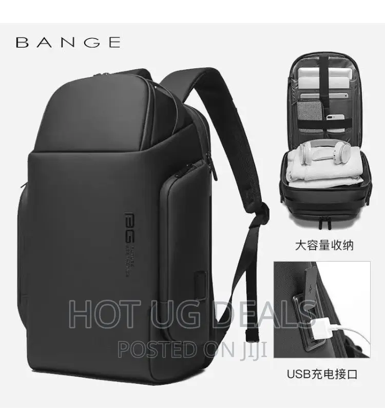 15.6” Anti Theft Laptop Backpack With Usb Charging Port